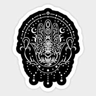 Hand of Fatima - Chamsa - Esoteric Spiritual Yoga Sticker